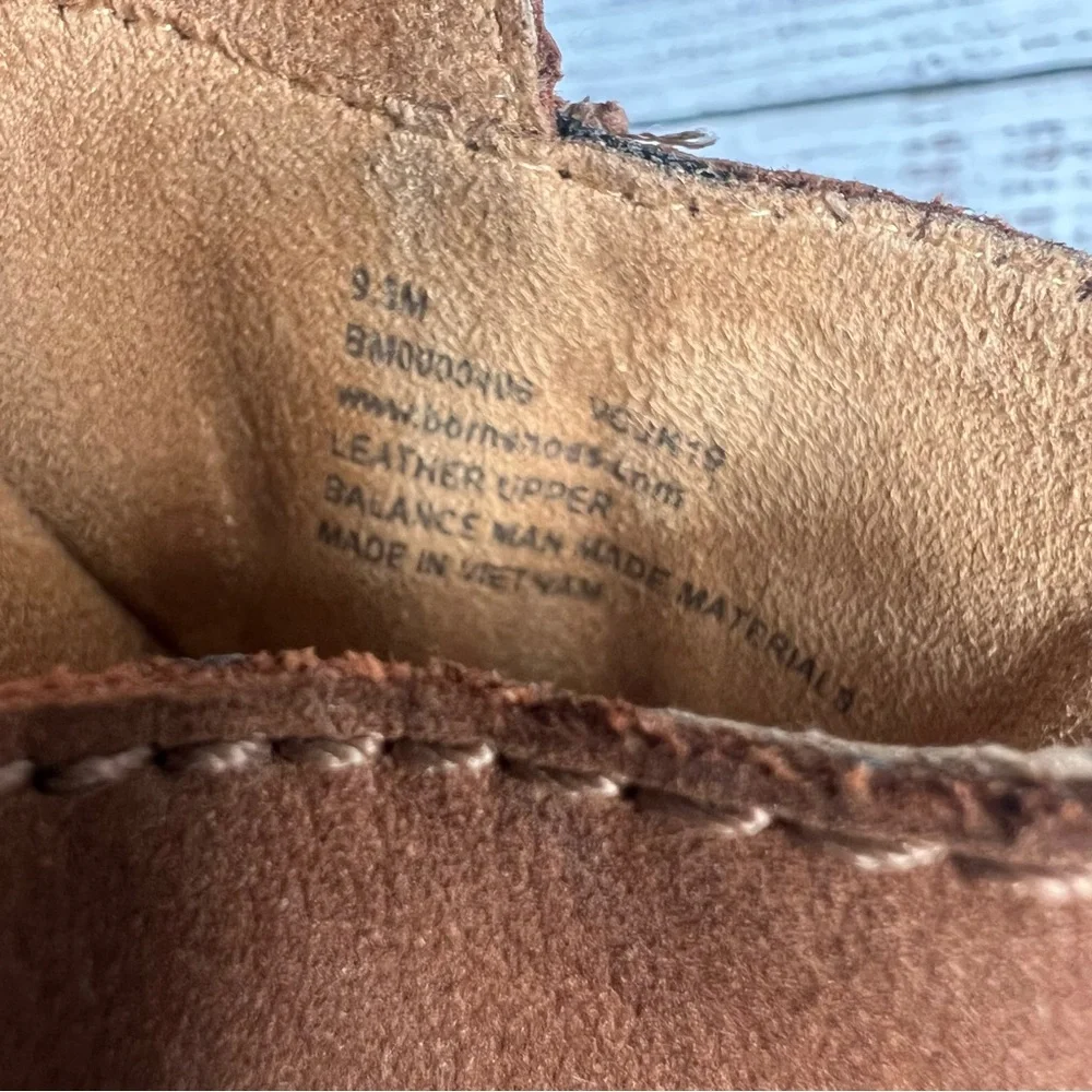 Born Stewie II Brown Suede Loafers Mens‎ 9.5 Soft Leather Slip On Shoes